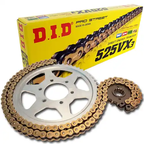 DID Kettensatz Stahl KTM Super Duke 990 LC8 Bj.2011 Neue Kollektion