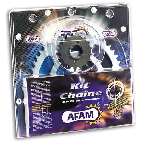 AFAM Kettensatz Stahl Kawasaki Z 650 H ABS (ER650HHDA) Bj.2017 Bestseller