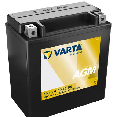 Batterie VARTA TX16-BS / YTX16-BS Powersport AGM geschlossen Rabatt
